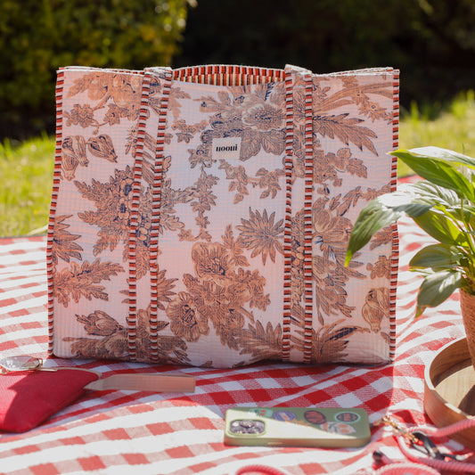 Golden Botanica Tote Bag